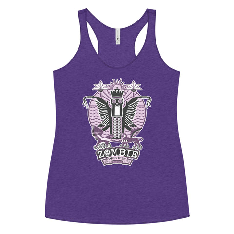 Official 2025 Zombie Bike Ride Women's Racerback Tank