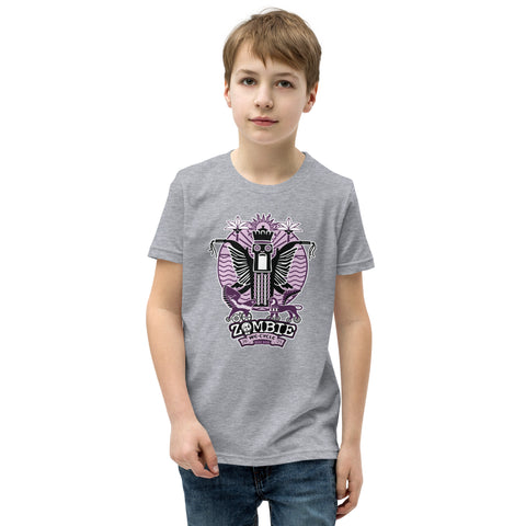 Official 2025 Zombie Bike Ride Youth Tee